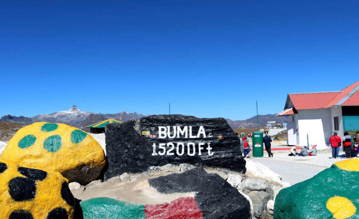 tawang to bumla pass distance, bumla pass height, bumla pass temperature,